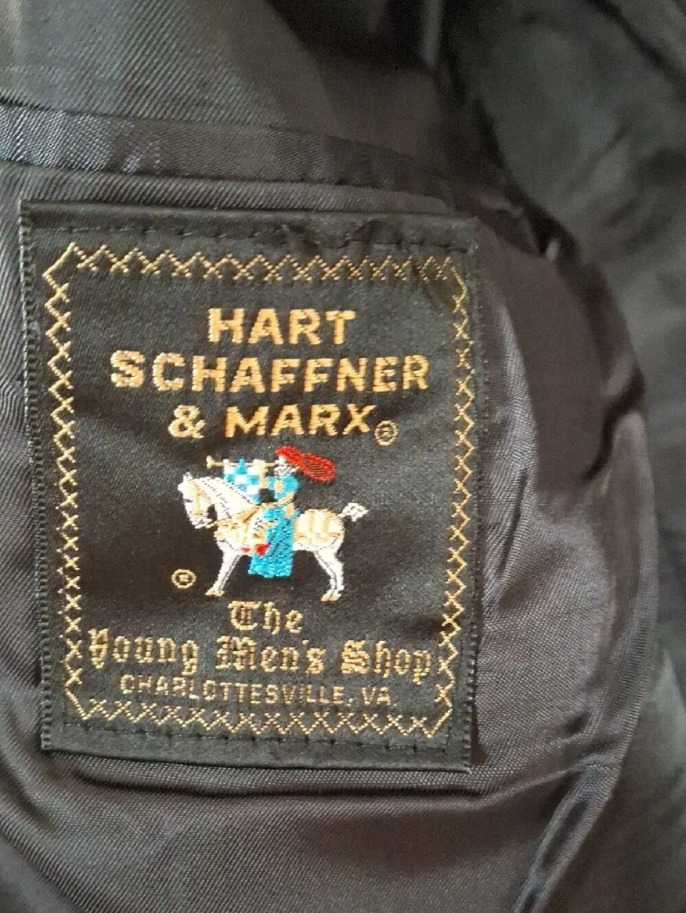 Hart Schaffner Marx tailored single